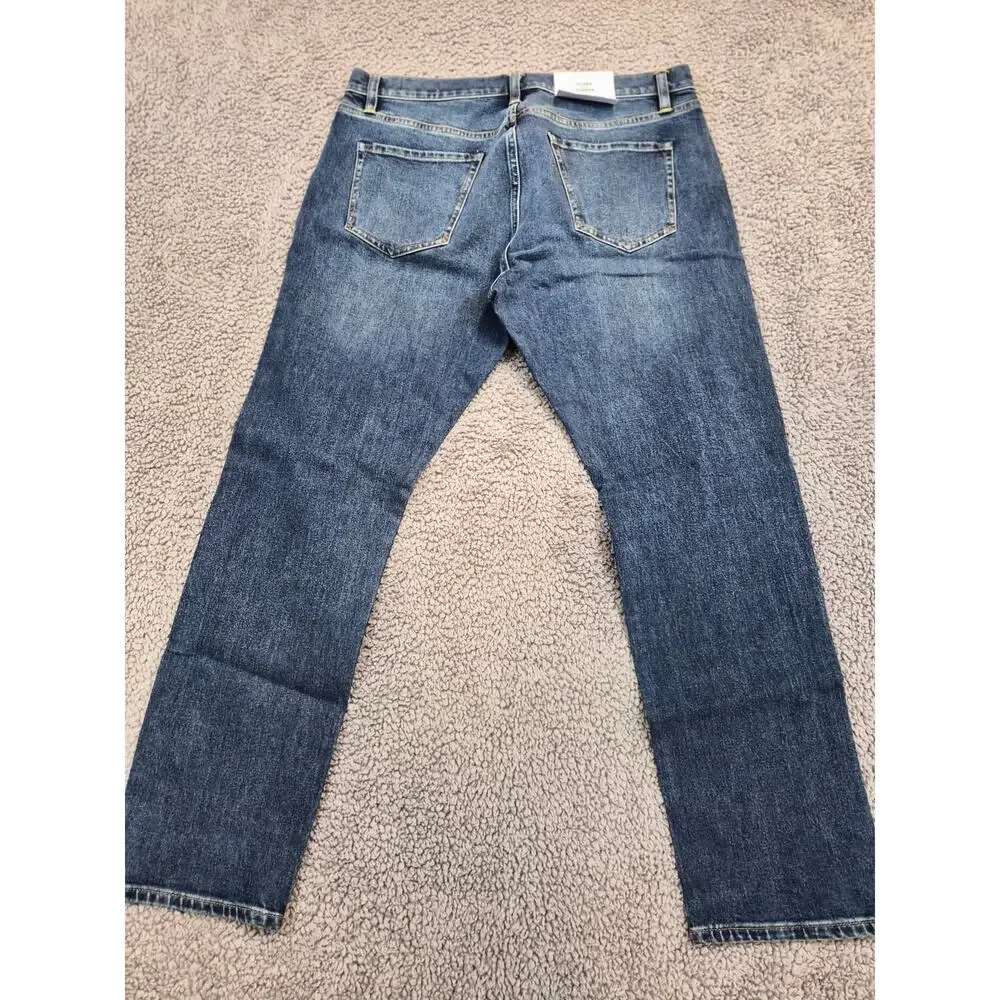 NWT Flint and Tinder Jeans Men's Size 33x30 Medium Wash Slim Fit (1207)